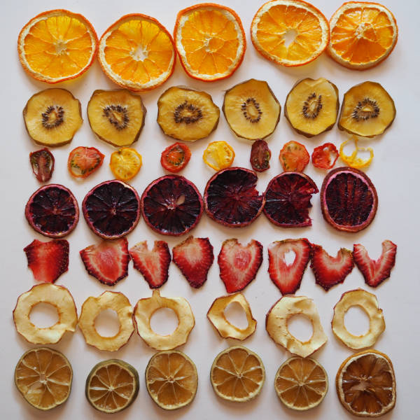 Frutas deshidratadas